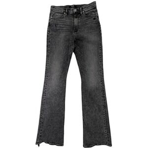 NEW Hudson Barbara‎ Bootcut Womens 29 Black Grunge Sleek Indie Sleaze Urban Boho